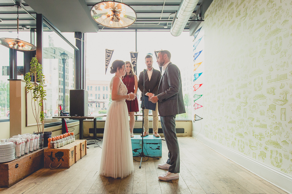 Jenny + Dave Hydraulic Hearth Wedding Photography Larkinville Buffalo, NY » Photographer