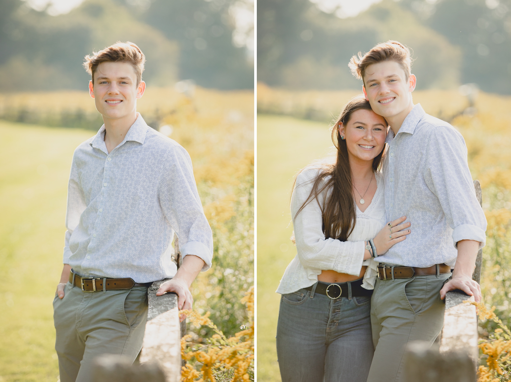 wny senior from east aurora highschool poses for photographer during senior portrait photography session at Knox Farm near Buffalo, NY