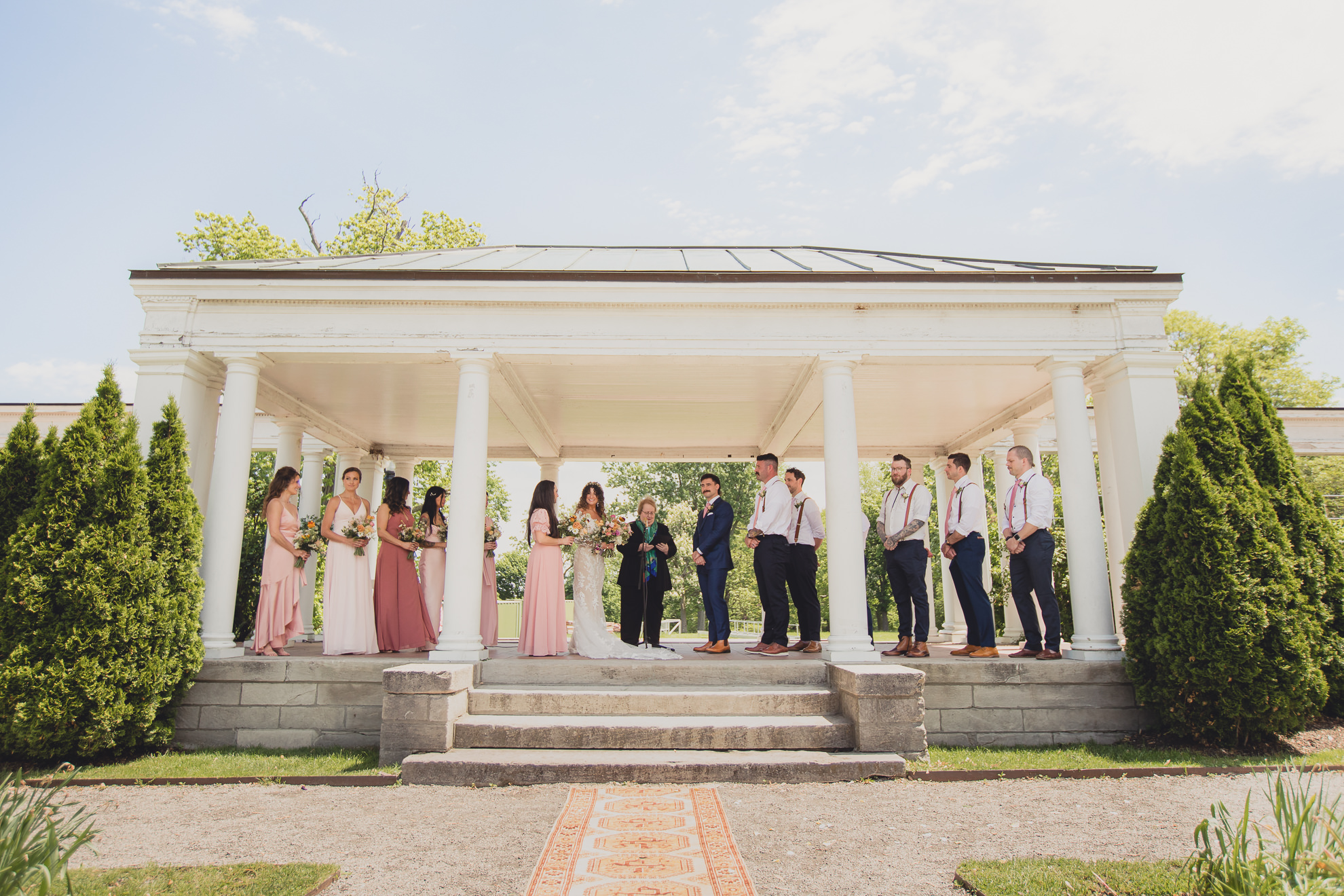 The Terrace at Marcy Casino & Rose Garden Wedding Photography » Photographer & Photojournalist