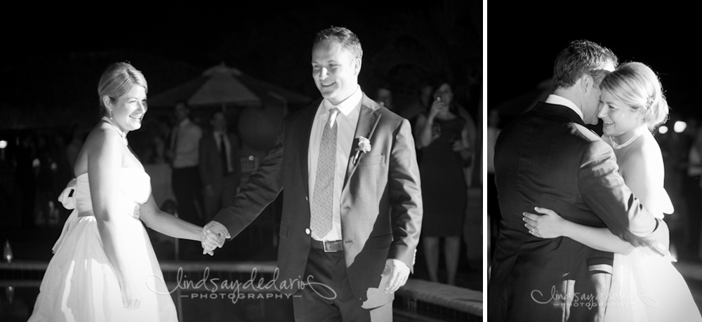 bride and groom dance during destination reception on Gasparilla Island Boca Grande, FL
