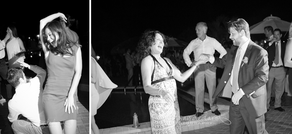 guests dance during destination reception on Gasparilla Island Boca Grande, FL