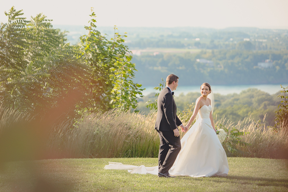 Photography of Wedding at Niagara Falls Country Club, Lewiston Gazeebo and Presbyterian Church