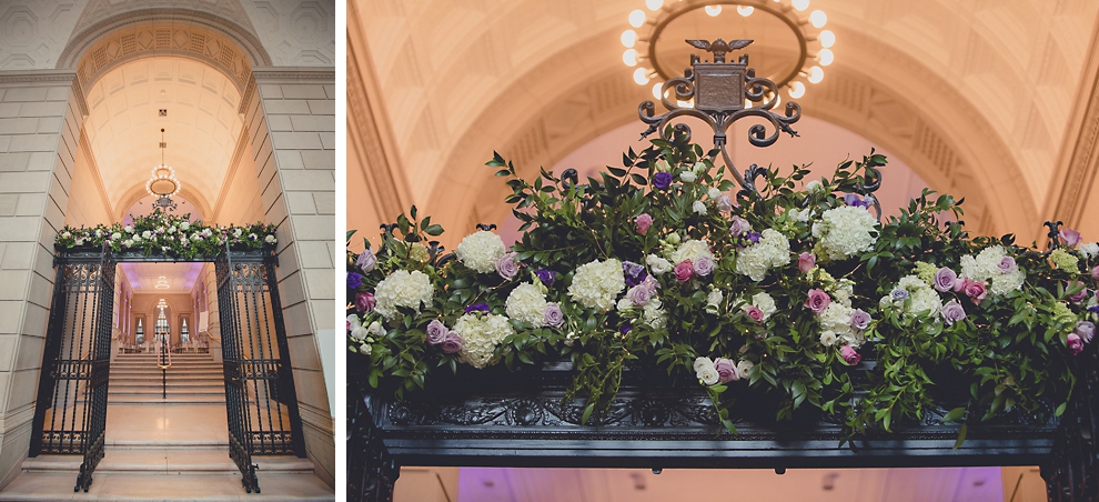 flowers and decor inspiration from ballroom wedding reception venue, the Admiral Room, in Buffalo, NY