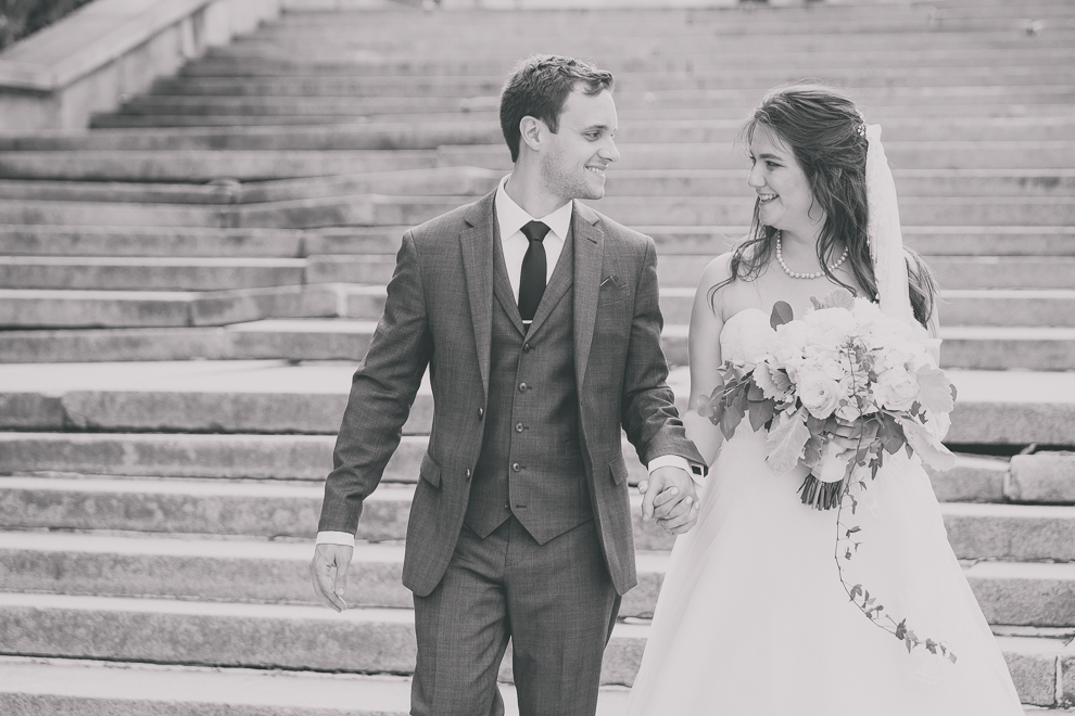 Wedding Photography at Hotel Lafayette Greenhouse Room, Delaware Park, Albright Knox and Buffalo Seminary