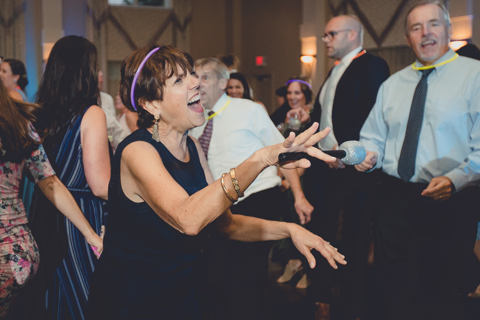 guest dance in ballroom at Avanti Mansion wedding in Buffalo, NY