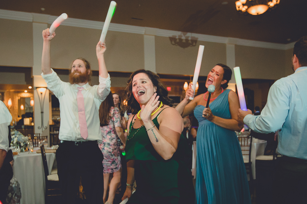 guest dance in ballroom at Avanti Mansion wedding in Buffalo, NY