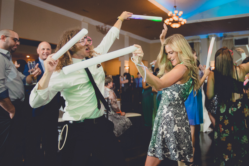 guest dance in ballroom at Avanti Mansion wedding in Buffalo, NY