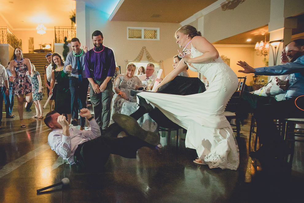 bride and groom dance during reception at avanti mansion wedding in Buffalo, NY