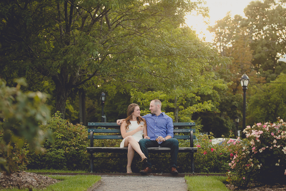 Jessica + Matt – Hotel Henry & Delaware Park Wedding Engagement Photography – Buffalo, NY