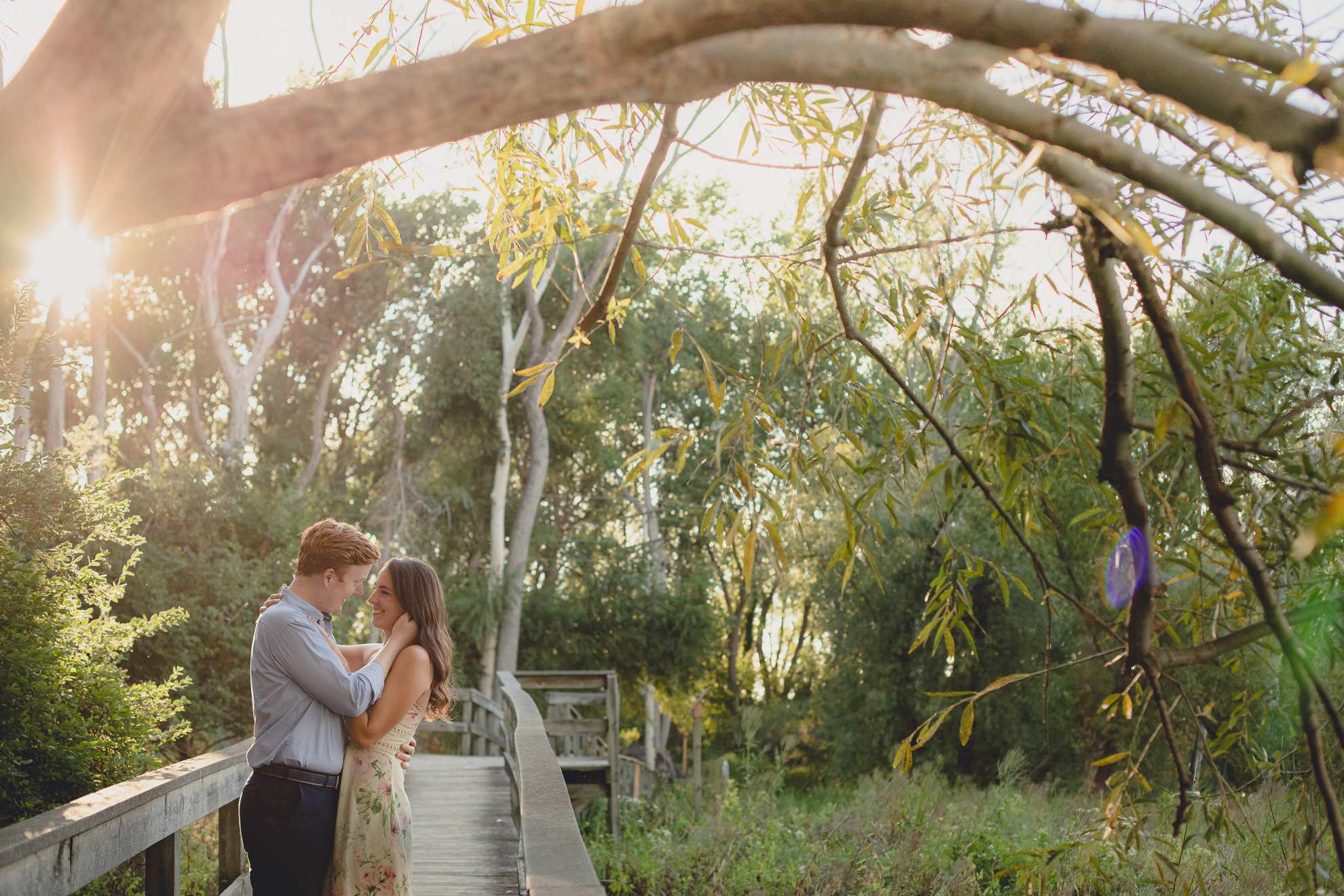 Courtney Woods and John Stevens wedding engagement portrait photography at Tifft Nature Preserve in Buffalo, NY