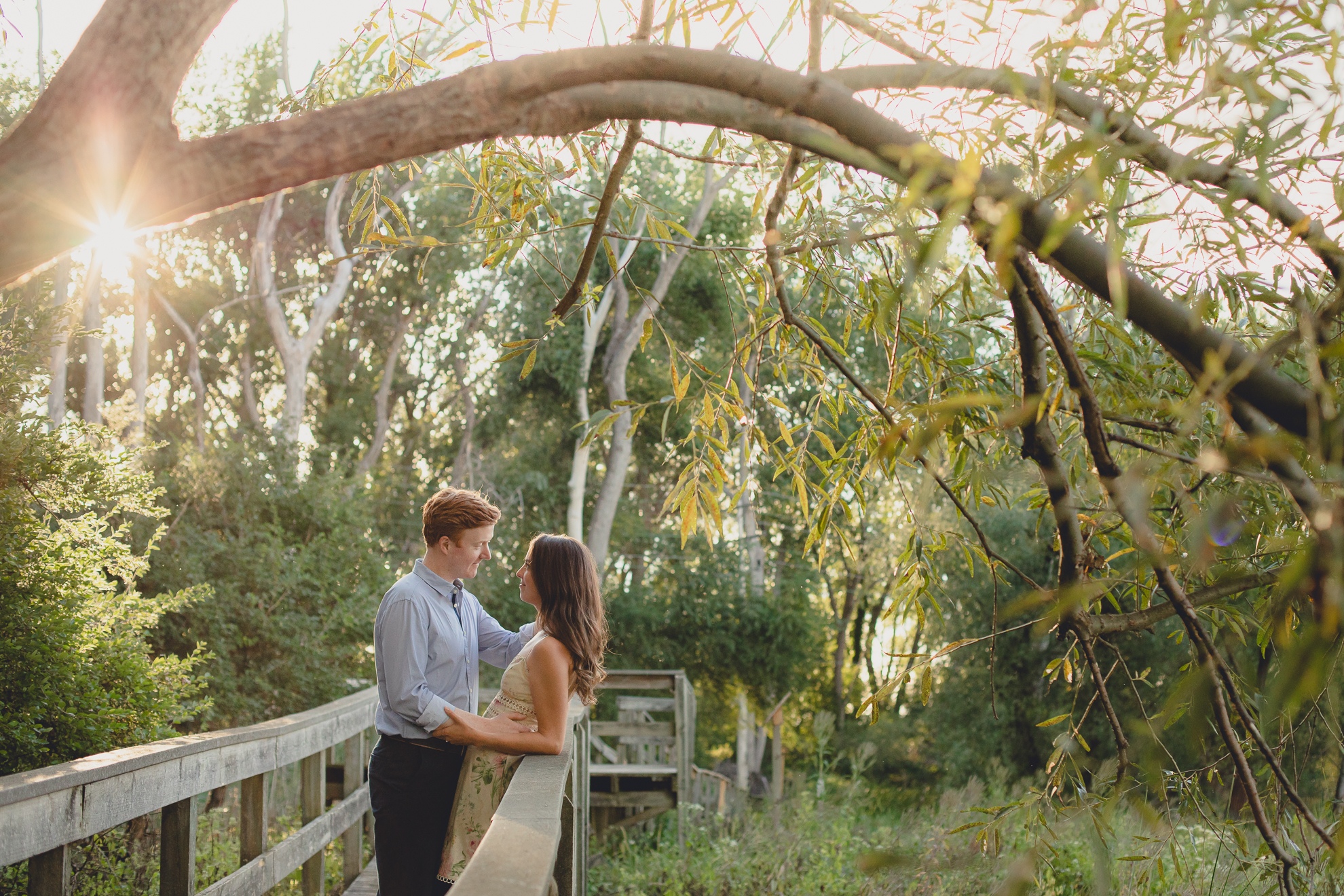 Courtney Woods and John Stevens wedding engagement portrait photography at Tifft Nature Preserve in Buffalo, NY