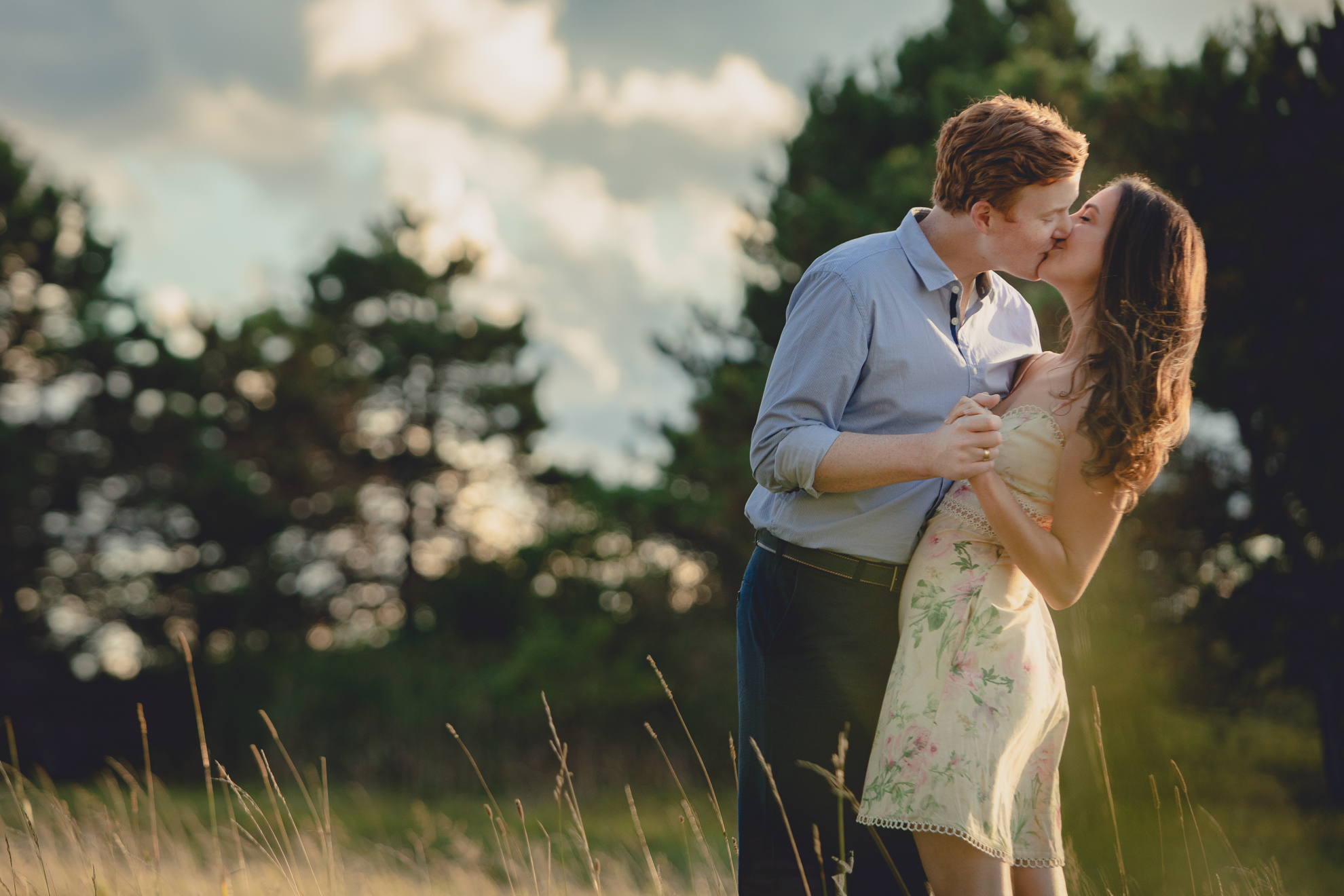 Courtney Woods and John Stevens wedding engagement portrait photography at Tifft Nature Preserve in Buffalo, NY