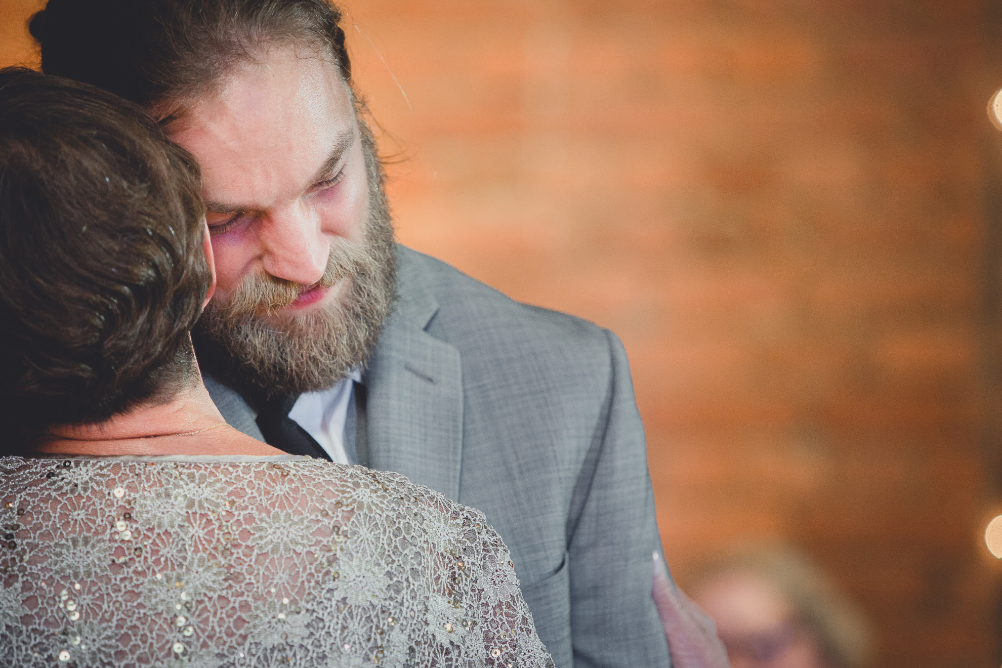 groom and mom dance at wedding reception venue Pearl at the Webb in Buffalo, NY