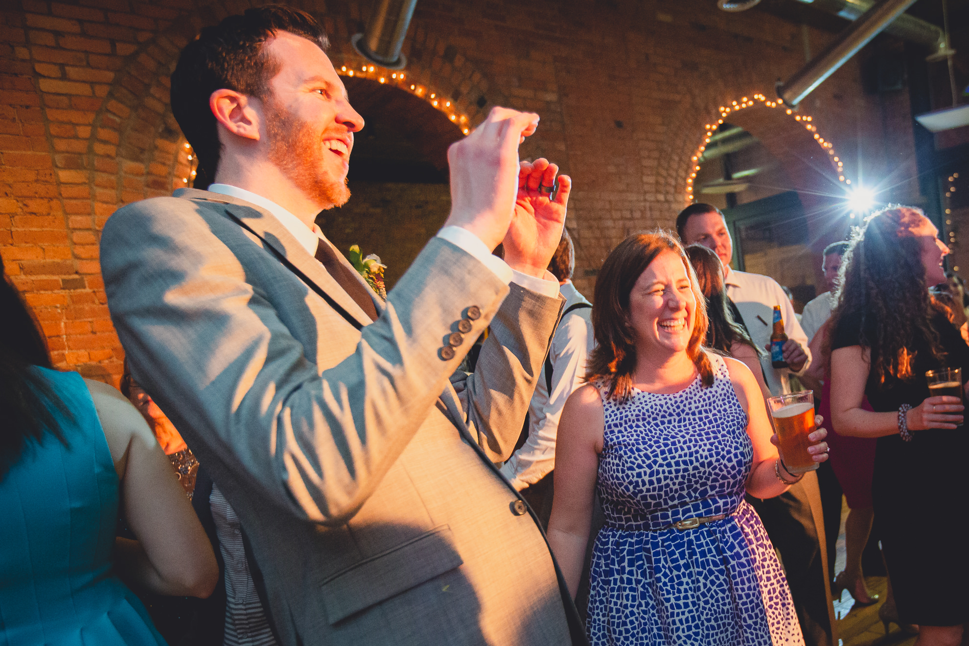 guests dance at wedding reception venue Pearl at the Webb in Buffalo, NY