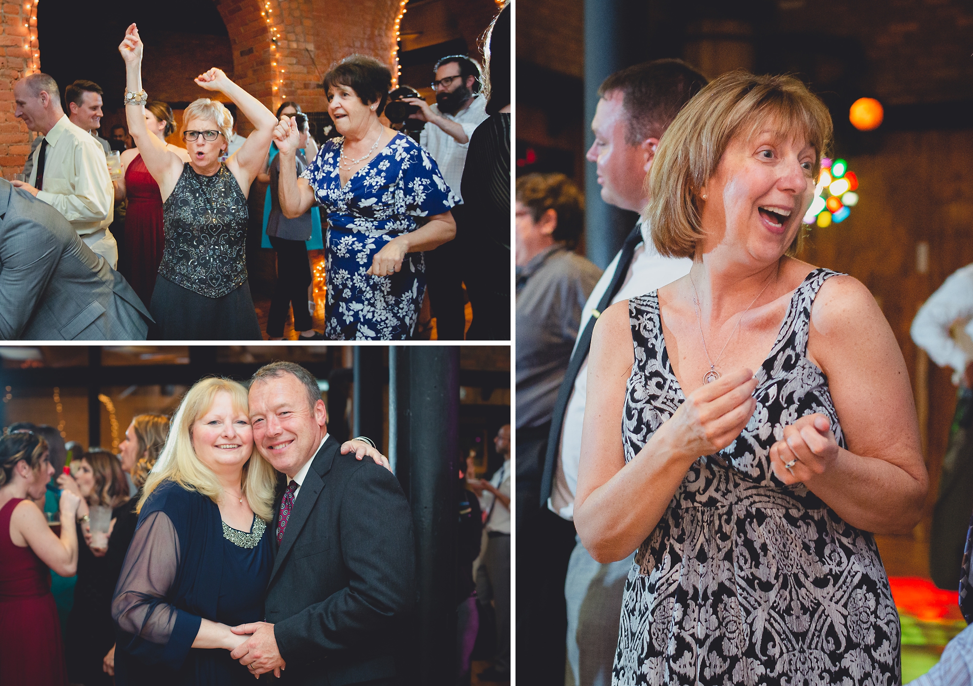 guests dance at wedding reception venue Pearl at the Webb in Buffalo, NY