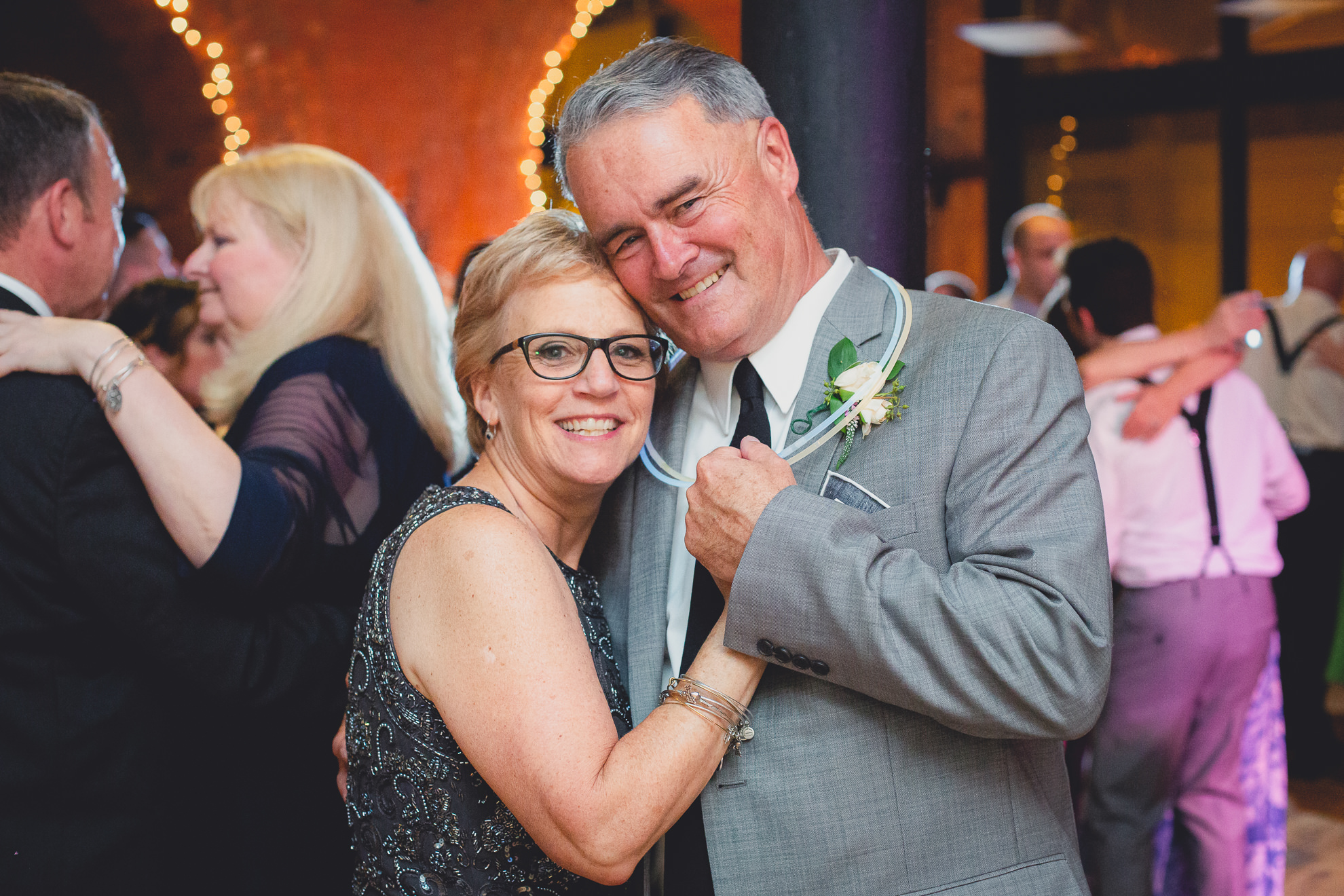 guests dance at wedding reception venue Pearl at the Webb in Buffalo, NY