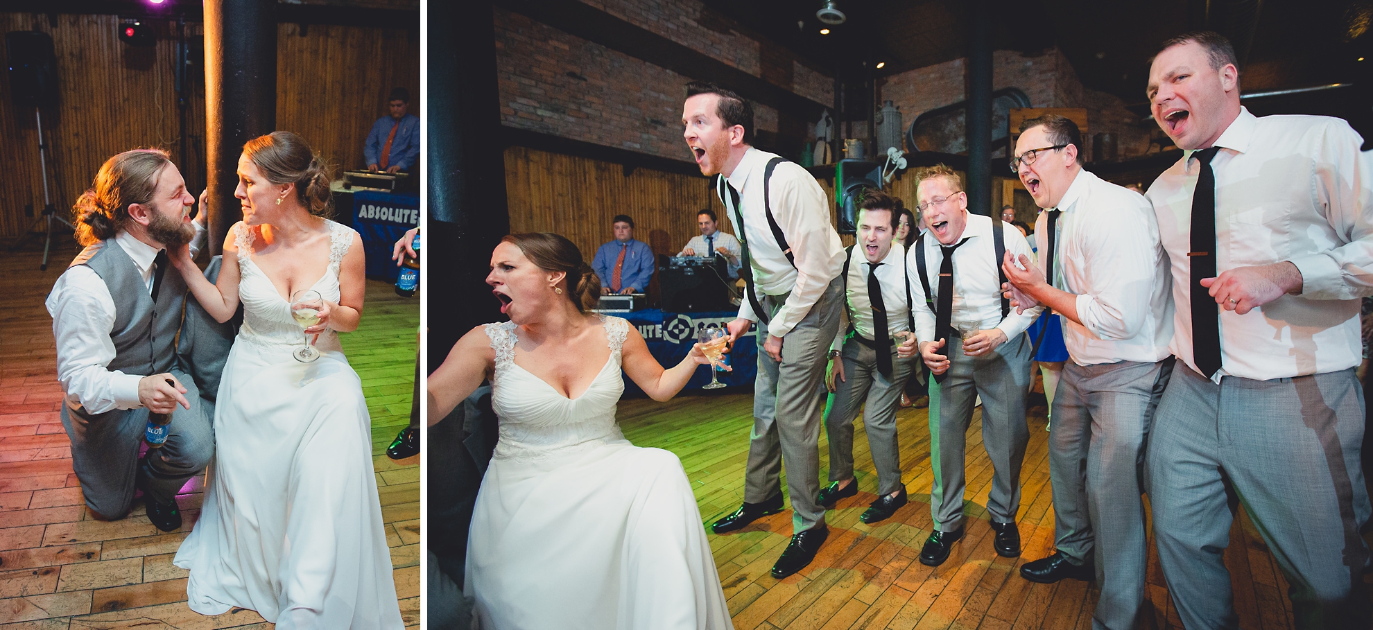 guests dance at wedding reception venue Pearl at the Webb in Buffalo, NY