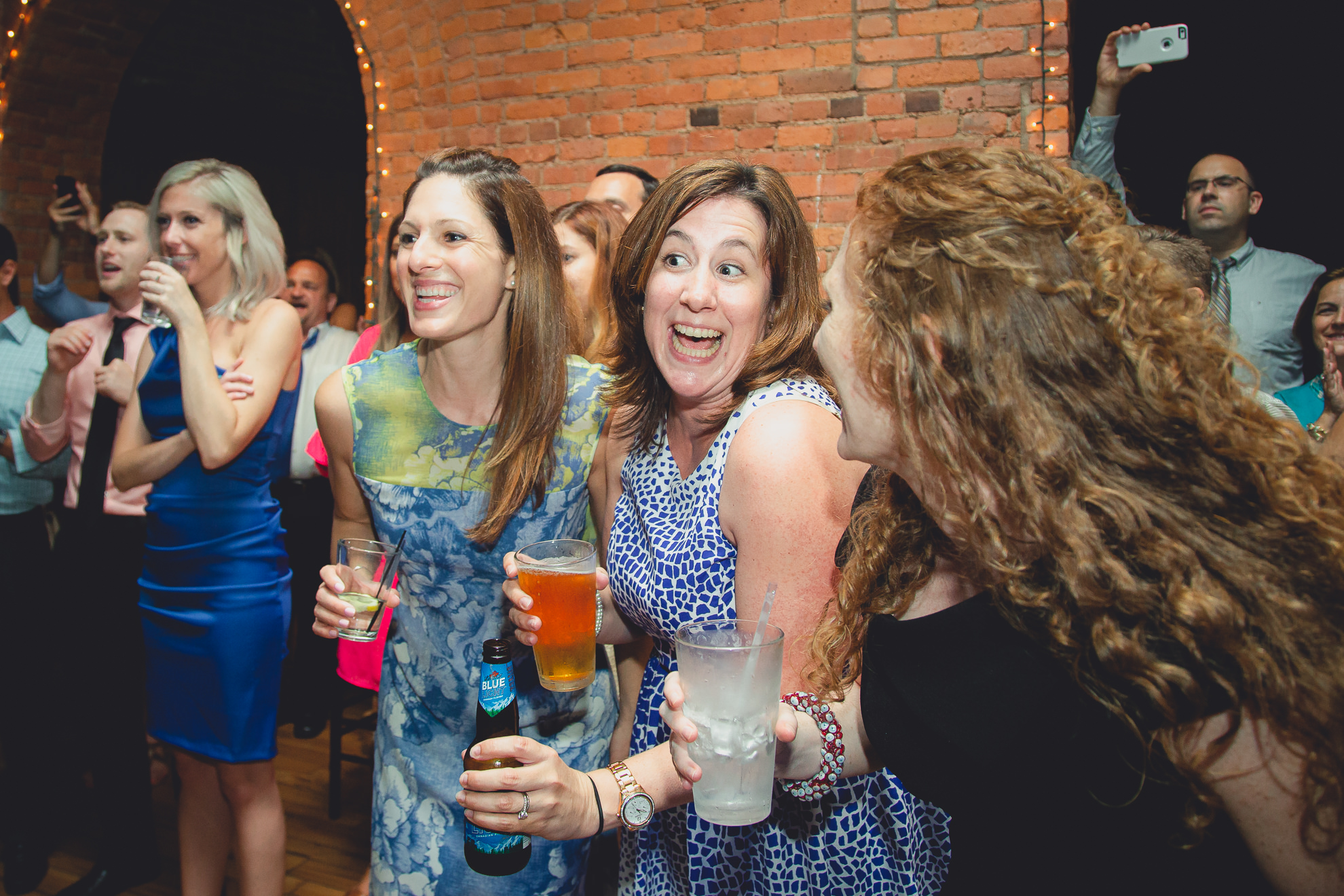 guests dance at wedding reception venue Pearl at the Webb in Buffalo, NY