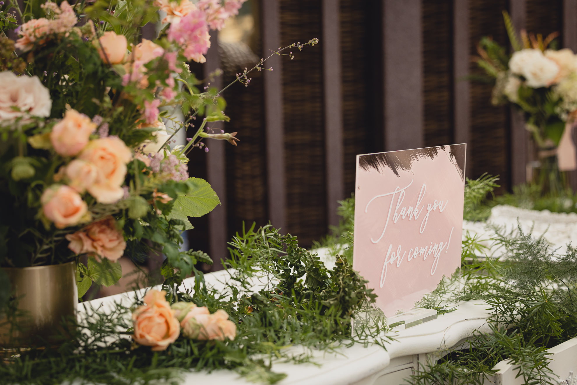 backyard tented wedding decor and rentals in Buffalo, NY