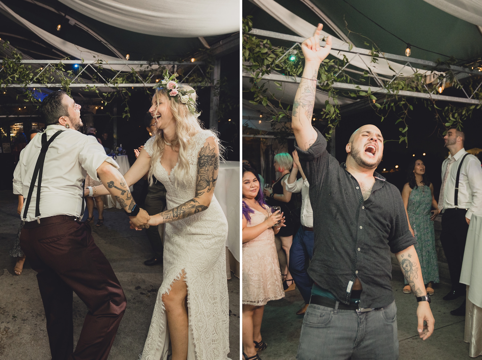 bride and groom dance during wedding at Marcy Casino in Buffalo, NY