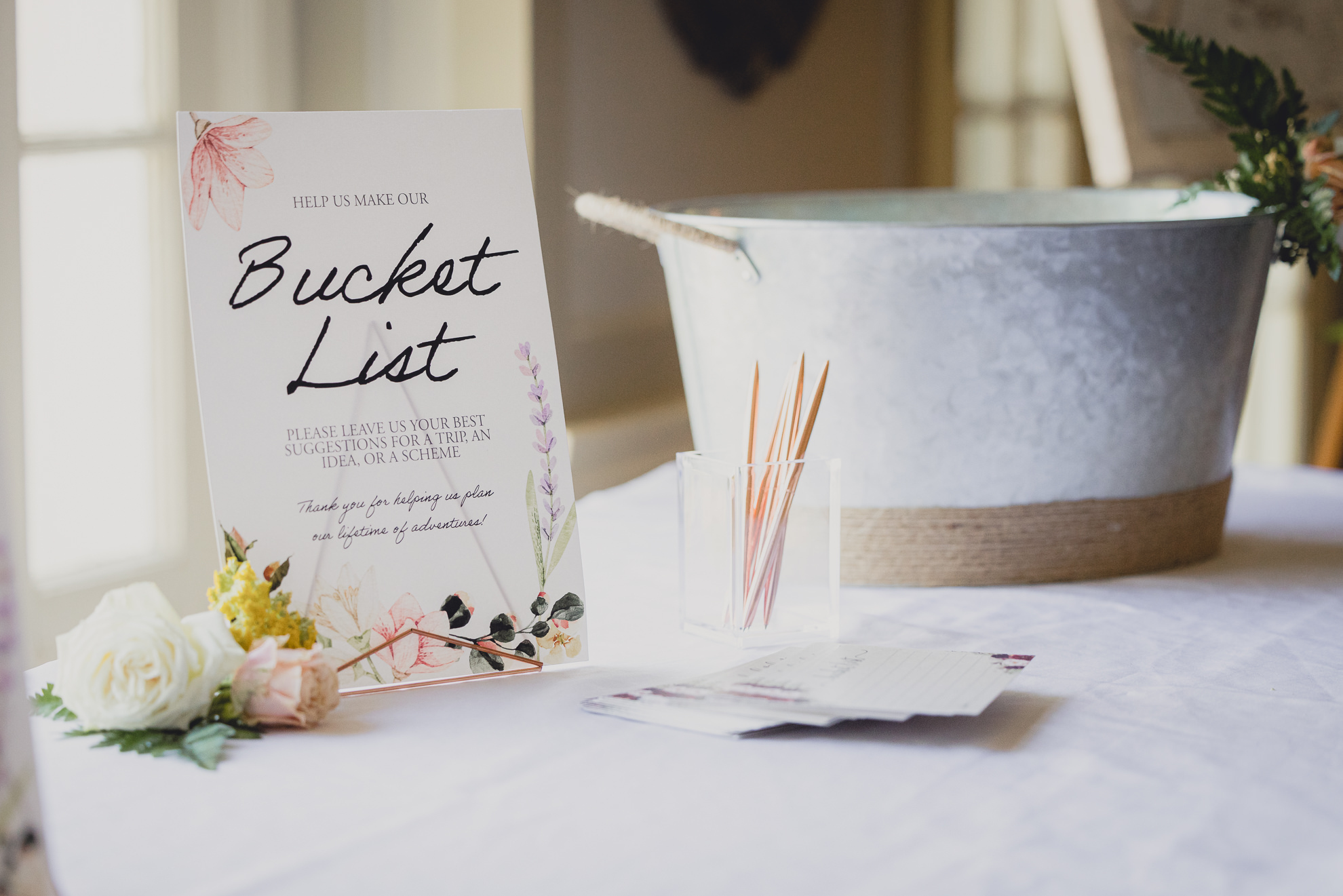 decor at at outdoor tented wedding reception at Knox Farm in East Aurora, NY
